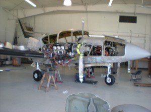 Piper Aztec Complete Overhaul and Restoration Before